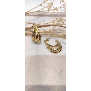 SCARPY CREATION BOUCLES DOREILLES WALLIS<br>Or