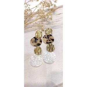SCARPY CREATION BOUCLES DOREILLES LEIDY<br>Marron