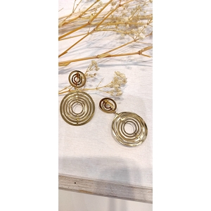SCARPY CREATION BOUCLES DOREILLES ELYCIA<br>Or