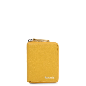 TAMARIS MARO AMANDA WALLET WITH ZIPPER<br>Jaune