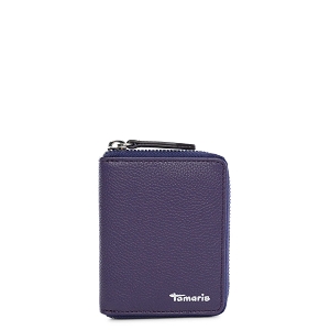 TAMARIS MARO AMANDA WALLET WITH ZIPPER<br>Parme