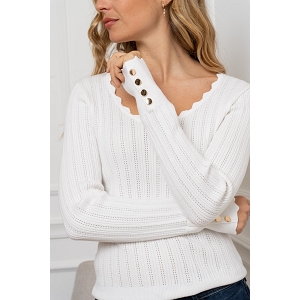 SCARPY CREATION PULL<br>Blanc