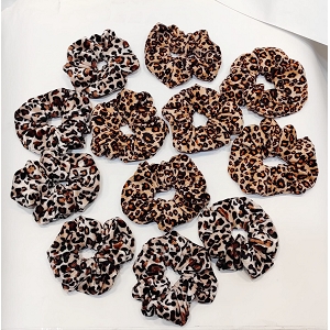 SCARPY CREATION CHOUCHOU LEOPARD<br>Marron