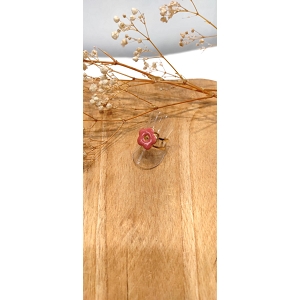 SCARPY CREATION BAGUE FLEUR AILA<br>Orange