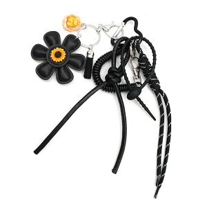 SCARPY CREATION FLEUR<br>Noir