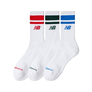 NEW BALANCE EVRYDAY STRIPE<br>Blanc