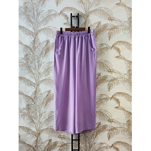 SCARPY CREATION PANTALON COUPE DROIT MICRO FIBRE<br>Parme