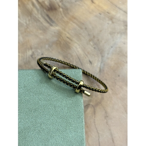 SCARPY CREATION BRACELET EN ACIER<br>Noir