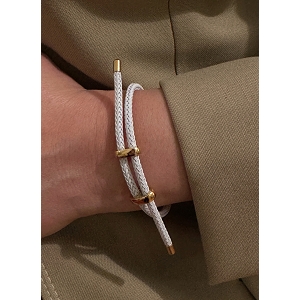 SCARPY CREATION BRACELET EN ACIER<br>Blanc