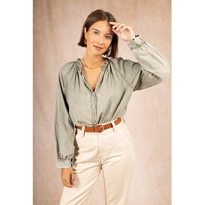 SCARPY CREATION BLOUSE EVASEE<br>Vert