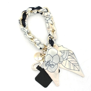 SCARPY CREATION FOULARD GRIGRI PORTABLE<br>Beige
