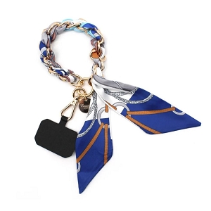 SCARPY CREATION FOULARD GRIGRI PORTABLE<br>Bleu