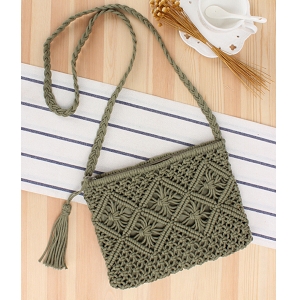  SAC BOHEME CROCHET<br>Vert