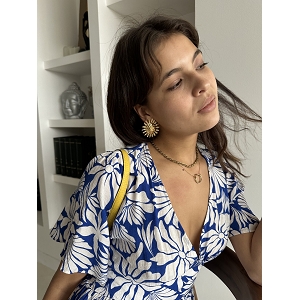  ROBE CHIC EN UN CLIN D OEIL<br>Bleu