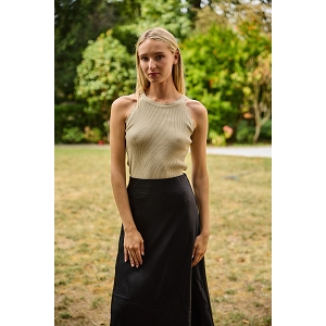 SCARPY CREATION DEBARDEUR LUREX<br>Beige