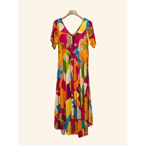 SCARPY CREATION ROBE IMPRIME COL V<br>Parme