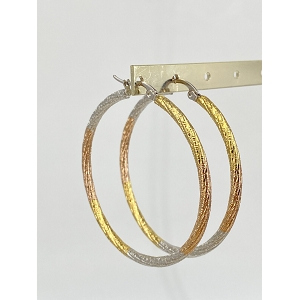  BOUCLE CREOLE<br>Or