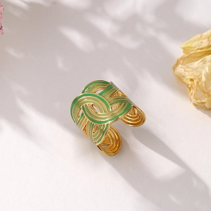  BAGUE FLORIANE<br>Vert