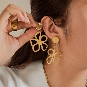  BOUCLE D OREILLES CLEMENTINA<br>Or