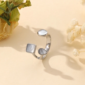  BAGUE TRIO<br>Argent
