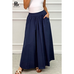  ROBE COTON CHIC<br>Bleu
