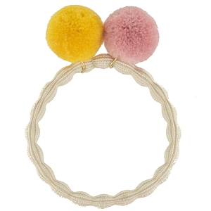 KKNEKKI POMPOM HAIR KKNEKKI<br>Beige