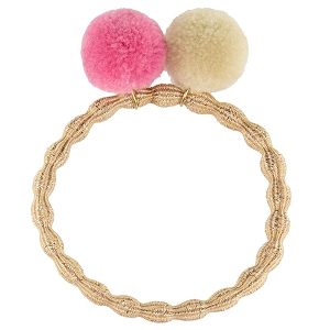 KKNEKKI POMPOM HAIR KKNEKKI<br>Beige
