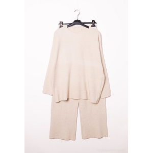 SCARPY CREATION PULL PANTALON ENSEMBLE SWEET<br>Beige