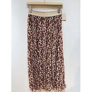 SCARPY CREATION JUPE LONGUE PLISSEE<br>Rouge