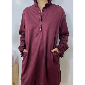 SCARPY CREATION ROBE VELOURS<br>Rouge