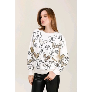 SCARPY CREATION PULL FIL BRODE<br>Beige
