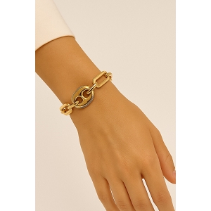 SCARPY CREATION BRACELET GRAIN DE CAFE 2<br>Or