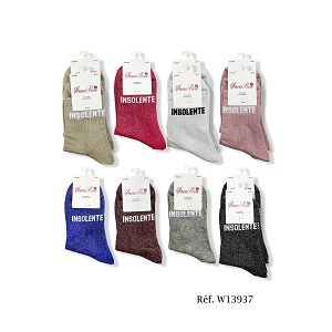 SCARPY CREATION CHAUSSETTES BRILLANTE INSOLENTE<br>Rose