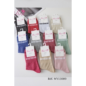 SCARPY CREATION CHAUSSETTES BRILLANTE MYSTERIEUSE<br>Vert