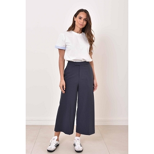  PANTALON JUPE CULOTTE<br>Gris