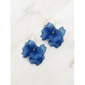 SCARPY CREATION BOUCLES OREILLES GIRO<br>Bleu