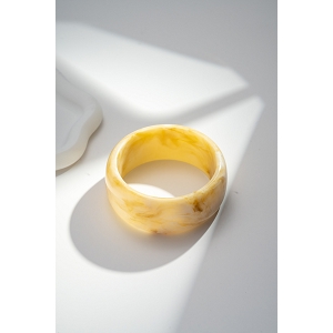 SCARPY CREATION BRACELET JONC RESINE FEMININ<br>Beige