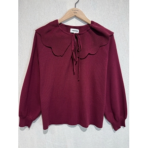  CHEMISIER LARGE COL<br>Rouge
