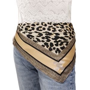  FOULARD CARRE<br>Naturel