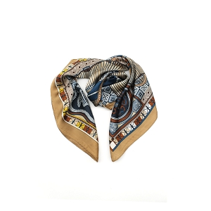  FOULARD COU AUTOMNE<br>Gris