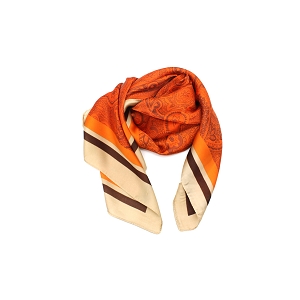  FOULARD COU AUTOMNE<br>Orange