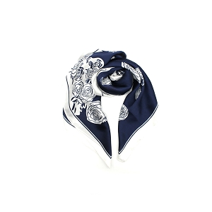  FOULARD COU AUTOMNE<br>Bleu