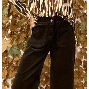  PANTALON POCHE PLATE<br>Rouge
