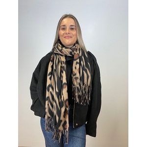  ECHARPE LAINE<br>Marron