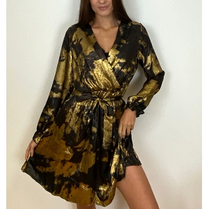  ROBE CACHE COEUR SOIREE<br>Or