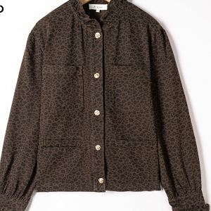 SCARPY CREATION CHEMISIER FROUFROU<br>Marron