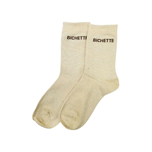 SCARPY CREATION CHAUSSETTES BICHETTE<br>Or