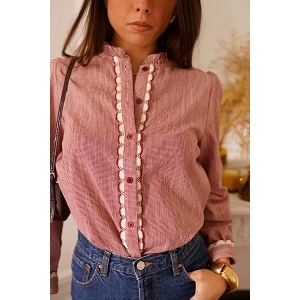 SCARPY CREATION CHEMISIER FROUFROU<br>Rouge