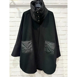  MANTEAU POCHE EXTERIEUR<br>Noir