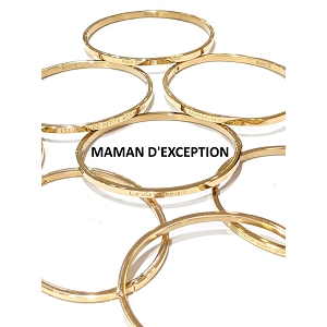 SCARPY CREATION BRACELET MAMAN EXCEPTION<br>Or